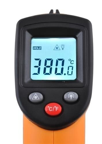 Infrarot Thermometer Digital IR mit Laser -50°C bis ca. 380°C
